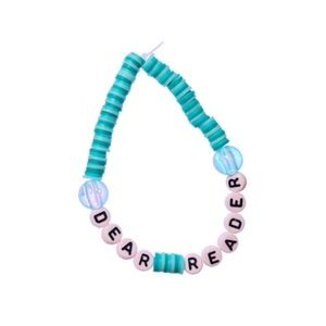 dear reader ~ taylor swift handmade bracelet